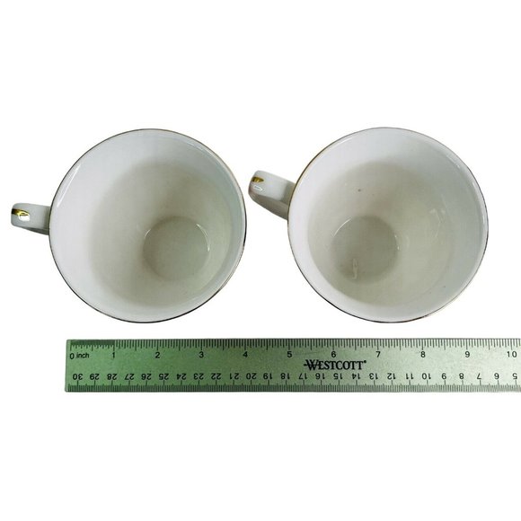 Tea or Coffee Cups Graceware Grace's Teaware Pink Blue Floral Pattern 3" x 3.5" - Picture 4 of 9